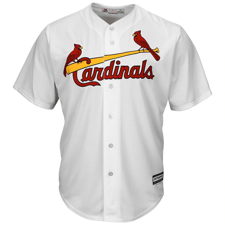 Cheap Mens St. Louis Cardinals Majestic White Home Cool Base Team MLB Jerseys